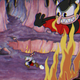 A still of the aforementioned bat boss. It was eventually cut from the game.